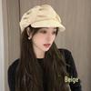 Korean Style Versatile Black Artist Beret: Spring & Autumn Edition