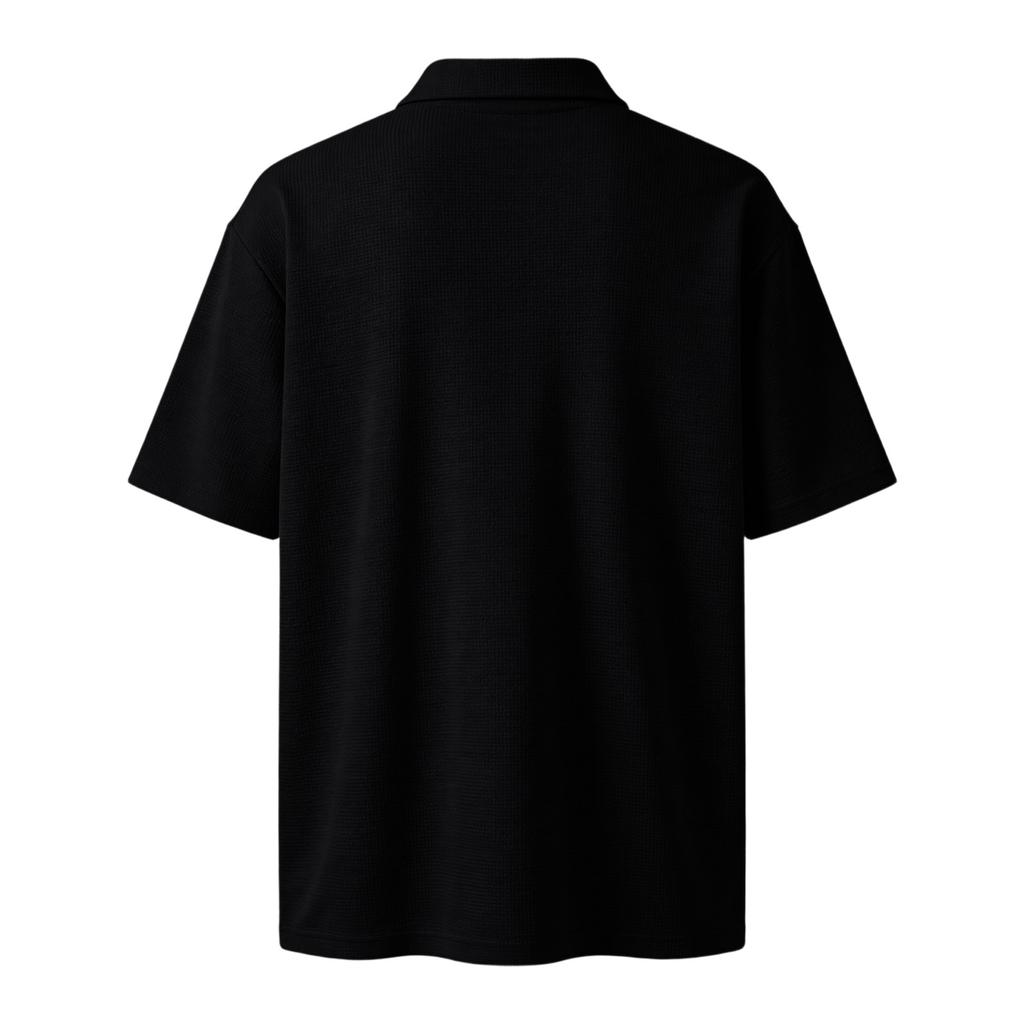 Men's Casual And Fashionable Short-sleeved Shirt - Men's Golf Breathable Sports Collar Top