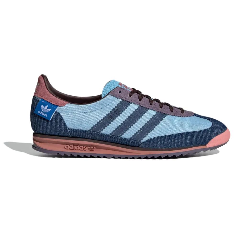 Adidas KSENIASCHNAIDER X  SL72 OG Blue Denim Women Sneakers Supplier-Colour Preloved-Crimson IE9027