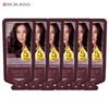 Rojukiss Hårfarge Naturals Shampoo Naturlig Svart/Mørkebrun/Natural Mahogny 30 ml x 1/3/6 stk - Thai Hårpleie