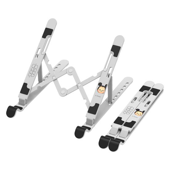 Laptop Holder Foldable Height Adjustable Universal Hollow Heat Dissipation Anti-slip Portable Desktop Tablet Computer Stand Computer Accessories