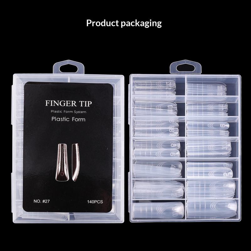 70/140/150 szt. Nailpop Podwójny System Formy do Paznokci Przedłużanie Końcówki Sztucznych Paznokci Formy Górne Do Paznokci Forma do Budowania Żelem Narzędzia Artystyczne