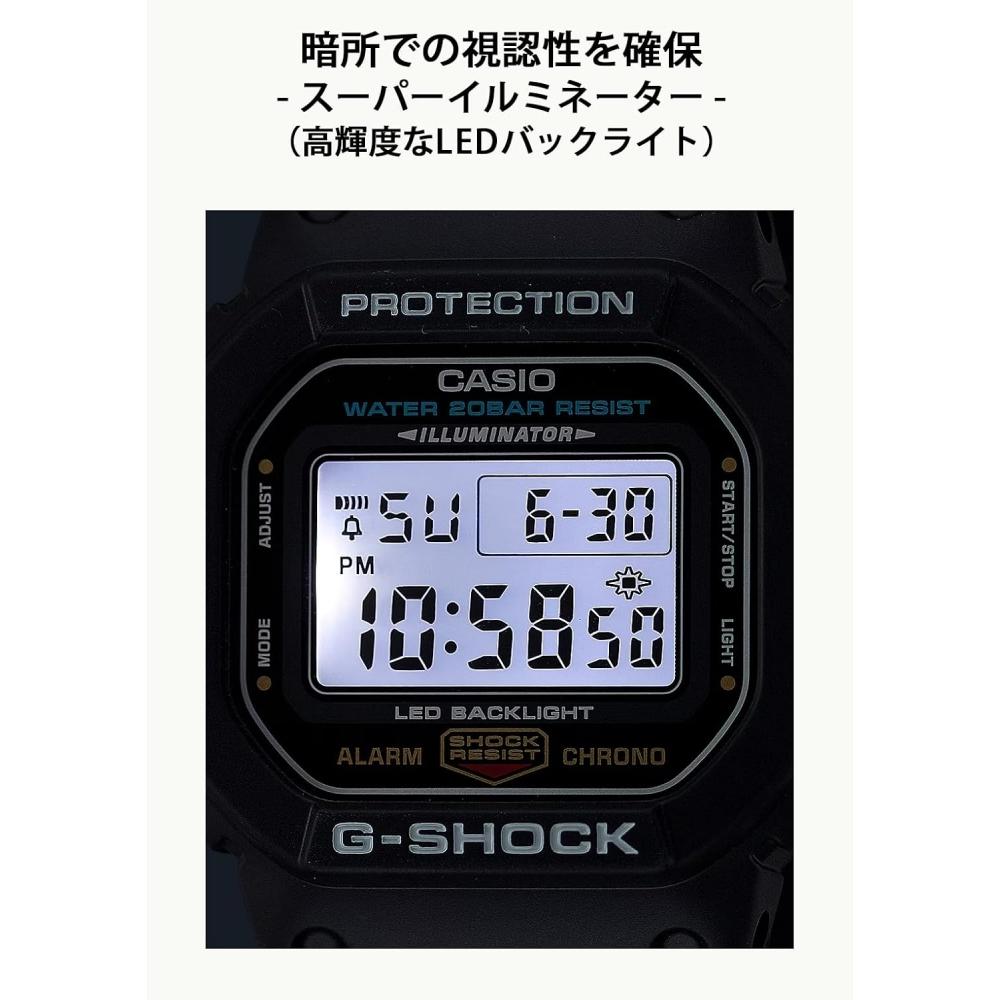 CaSio [CaSio] Watch G Shock [domeStic Genuine] Dw 5600ue 1jf Black Dw 5600ue 1jf Men S Standard Color Black