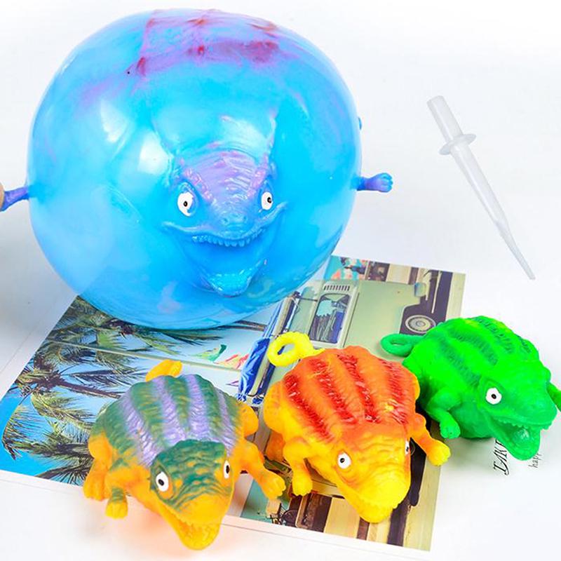1Pc Dinosaur Antistress Inflatable Animal Toys Squeeze Soft Balloon Party Gift