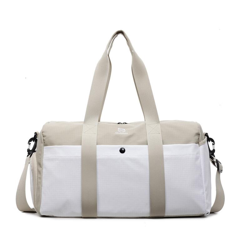 New large-capacity leisure sports fitness bag dry and wet separation storage bag simple and fashionable portable shoulder messenger bag