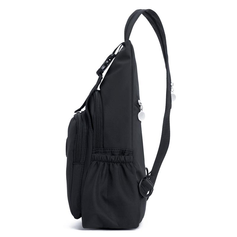 Tendință de Modă Simplă Casual Femei Geantă de Piept, Geantă Crossbody din Nailon, Rucsac Multifuncțional cu Capacitate Mare