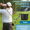 4 Pcs Golf Club and Golf Ball Cleaning Bag with Detachable Clip Waterproof Liner Golf Scrub Bag Golf Accessory Cleaning Bag
