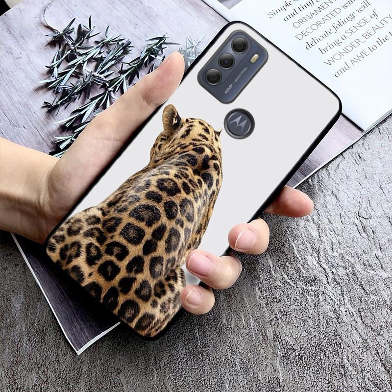 Cheetah leopard panther Phone Case For Motorola 85 G55 G05 G14 G75 G31 G50 G10 G20 G30 G60 G13 G32 G84 G54 G53 G72 G24 Power