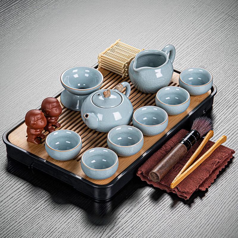 Ru Ware Auspicious Teapot Set