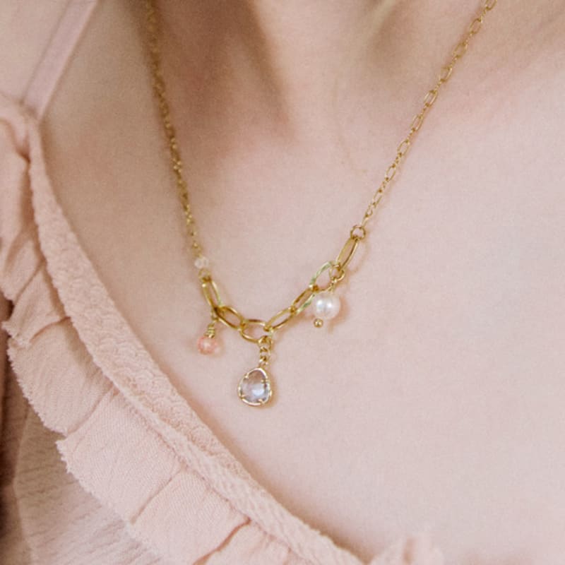 MERRYMOTIVE Bohemian Color Mood Chain Necklace