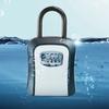 Dustproof Password Key Box 4 Digit Combination Key Safe Box  Gym Lockers