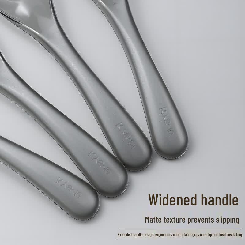 QW Food-Grade Disposable Plastic Spoons