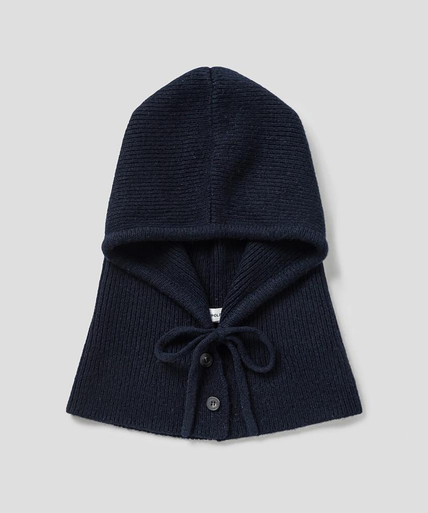 Binpolaegseseoli Wool Flare Balaclava - Navy