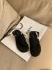 Fashion 2025 Summer New Flat Bottom Buckle Strap Women's Sandals Casual Versatile Comfort Pinch Toe Concise Beach Sandals Women