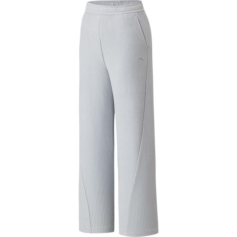

Anta Women s 2026 Loose-Fit Drapey Straight-Leg Leisure Pants L