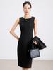 Women's 2025 Sleeveless Slim Fit Mid-Length Professional Dress