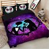 Luxurious Nightmare Before Christmas Duvet Cover With Pillow Cases Bedding Set