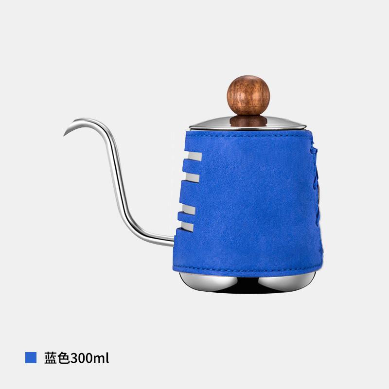 

Imperial Handleless Coffee Pour Over Kettle Stainless Steel Narrow Spout Kettle Handheld Teapot Home Pour Over Coffee Pot 300ml 300ml синій