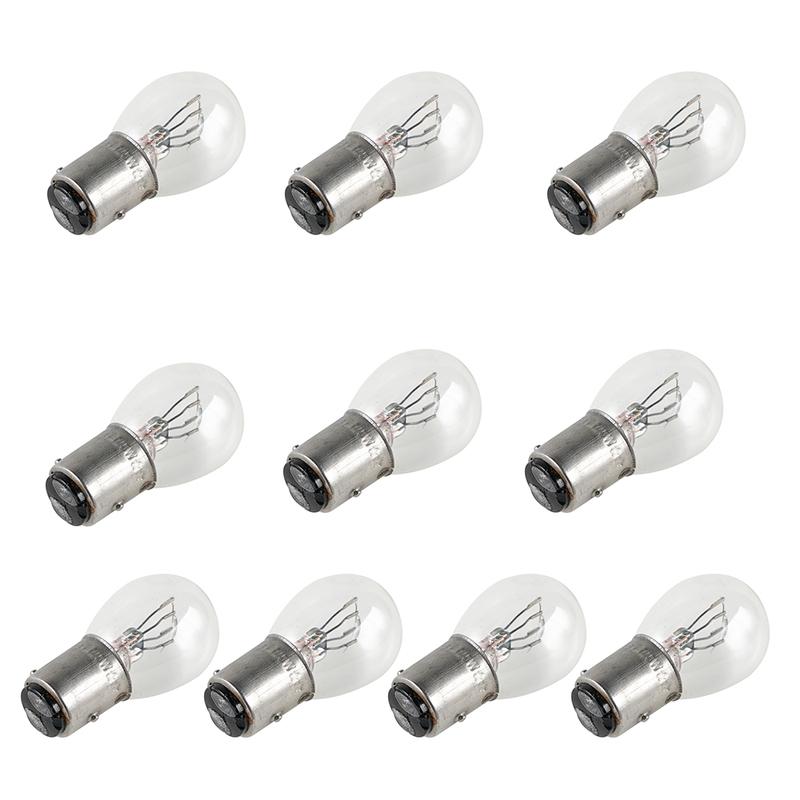 10PCS 6V 5/21W Tail Light Bulb Brake Stop Taillight For Honda XL70 XL250 CT70 CT90 CT110 CT125 Trail CB125S MT125 SL70 100 125