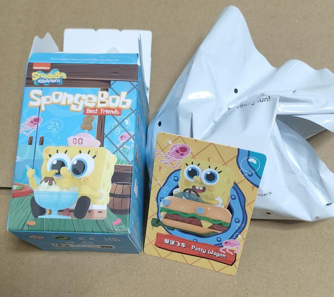 

[USED] Spongebob Patty Wagon Figure 1 piece