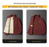 Men's Double-Sided Fleece Jacket - Coral Fleece Outdoor Winter Wear