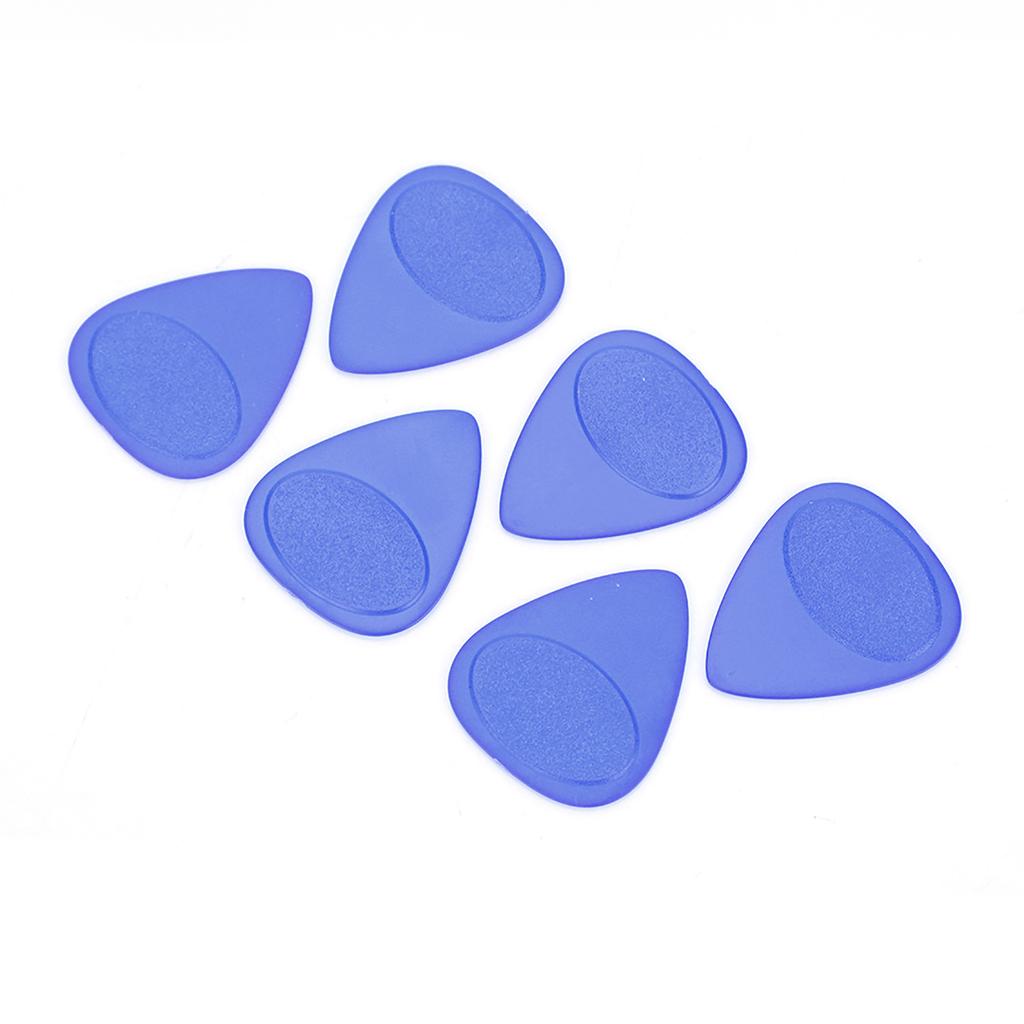 10PCS Guitar Pick Holder Plectrum Musical Instrument Accessory(0.46mm 1mm Thickness)(Blue)