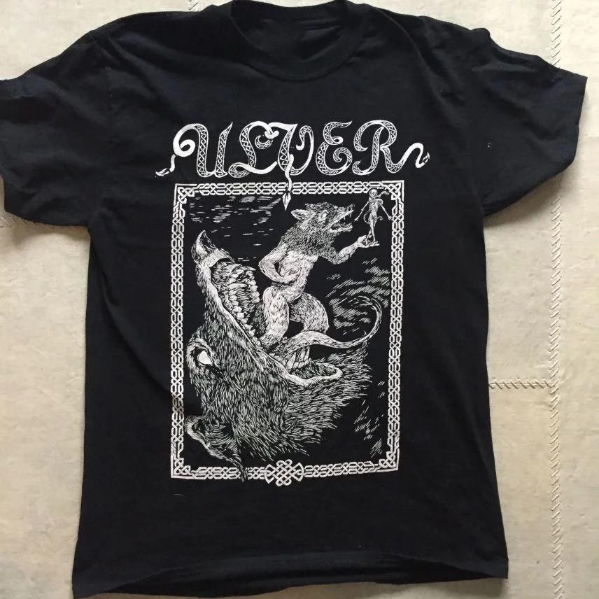 Новая Популярная Черная Футболка Группы Ulver Хлопок Полный Размер S-5XL Унисекс Футболка XXL