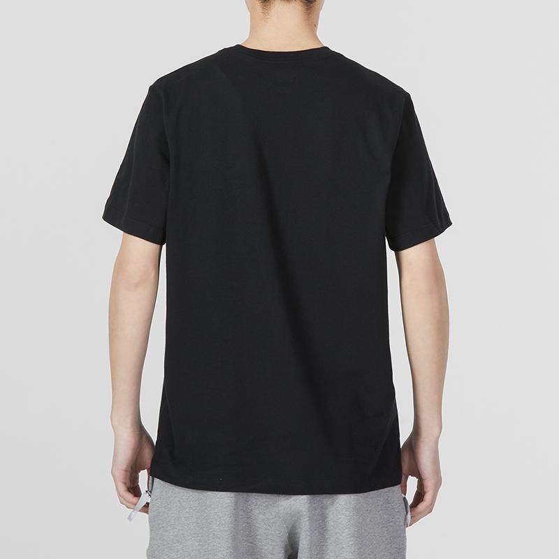 Jordan American Retro Round Neck Casual Soft Comfortable Short Sleeve T-Shirt With Alphabet Logo Men Tops Black DV8437-010