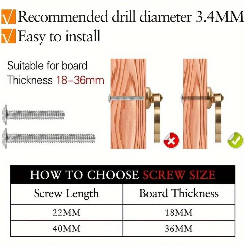 1PC Zinc Alloy Drawer Knobs with Screws:  Brushed, Anti-Fingerprint, Solid Sturdy Modern Style Decorative Handles for Doors