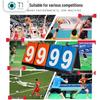 Placar Simples Multidígito para Basquetebol, Futebol, Voleibol, Ténis de Mesa, Badminton