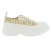 Alexander Mcqueen Tread Slick Low Lace Up Beige Women's 708753W4RQ22257