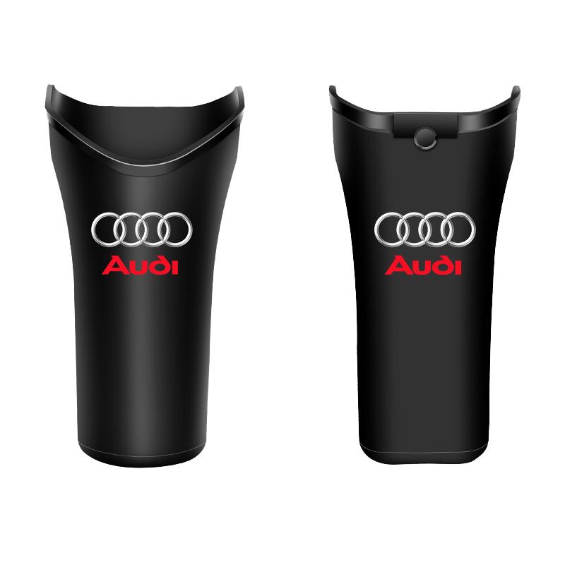 1/2Pcs Car Storage Box Umbrella Garbage Organizer Bucket for Audi S4 S3 S5 S6 S7 S8 RS3 RS4 RS5 RS6 A6L A4L A3 A4 A7 A5 Q3 Q5L Q7 Q2L TT
