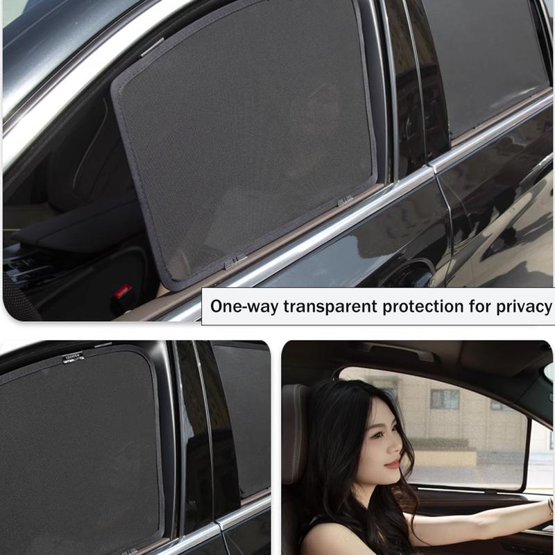 For Ebro S800 Tiggo 8 Pro/Pro Max 2024~2026 2025 Car Magnetic Mesh Privacy Sunshade Side Window Sun Shade Protection Accessories