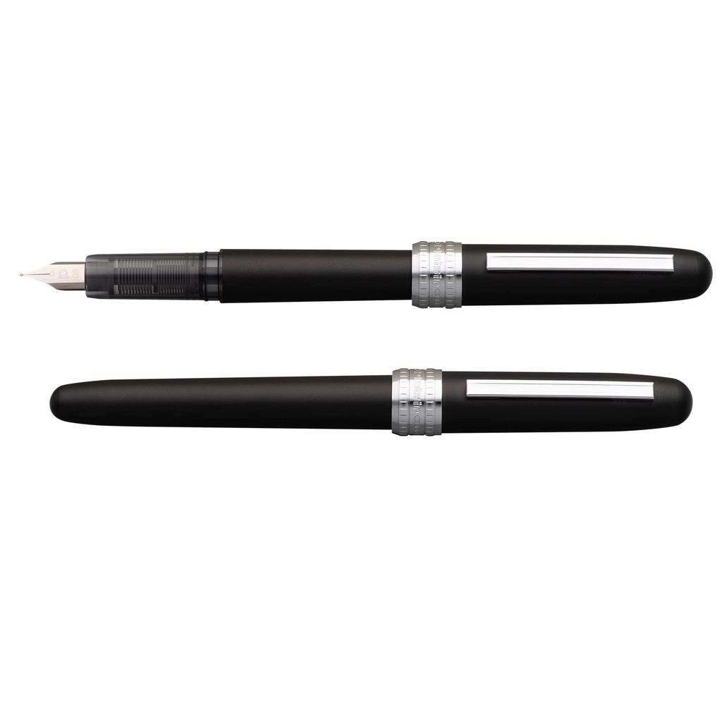 Platinum Fountain Pen Plaisir Black Mist Fine Nib PGB-1500#1-2