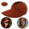 Beach Sun Hat Women Spring and Summer New Empty Top Hat Sun Protection Hat Women Outdoor Sports Hat