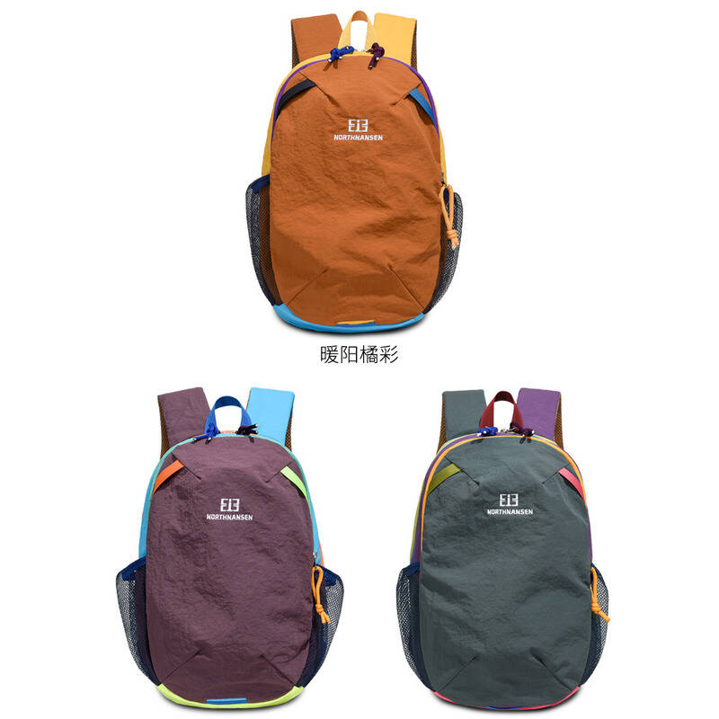 New Small Hiking Backpack Lightweight Daypacks Outdoor Dopamine Color-block Backpack For Traveling Men Women Ultra-light Large