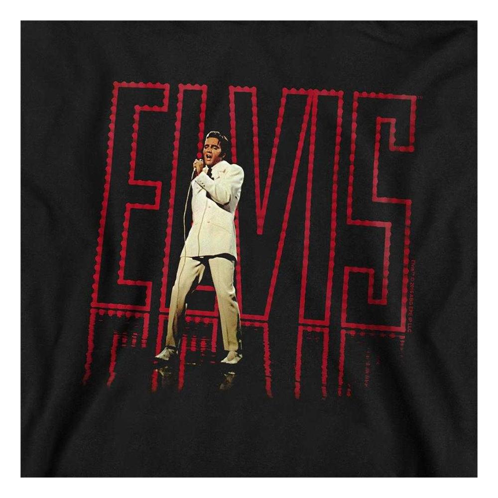 Elvis Presley Childrens/Kids 68 Album Pull Over Hoodie