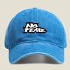 No Fear Bold Text Fashion Washed Baseball Cap Outdoor For Womens Unisex FeUnisex Beach Dad Hat Hip Hop