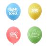 10 Pcs School Themed Balloons Back To School Decors Welcom Back To School