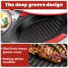 Microwave Grill Pan Multi-purpose Microwave Grill Pan with Cover Frying Pans Non-stick Microwaves Bacon Cooker Trays for Kitchen