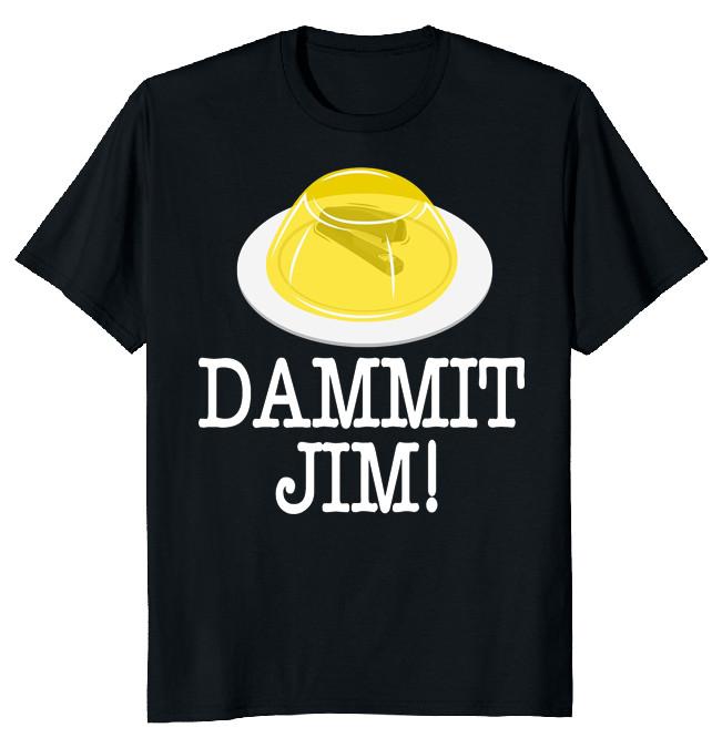 NEW LIMITED Stapler In Jello The Office Funny Novelty Tee S