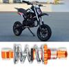 Plated Spring Moto Accessories 125MM 400LB/IN Motor Replacement For 49cc Mini Trot Damping Pitch Motorcycle Shock Absorber