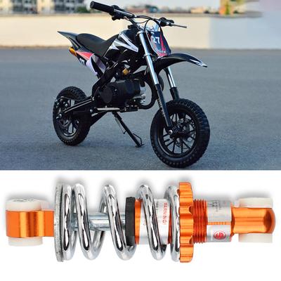Plated Spring Moto Accessories 125MM 400LB/IN Motor Replacement For 49cc Mini Trot Damping Pitch Motorcycle Shock Absorber