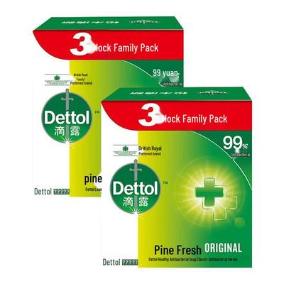 Pine Fresh Antibacterial Soap (6 X 115g Bars)