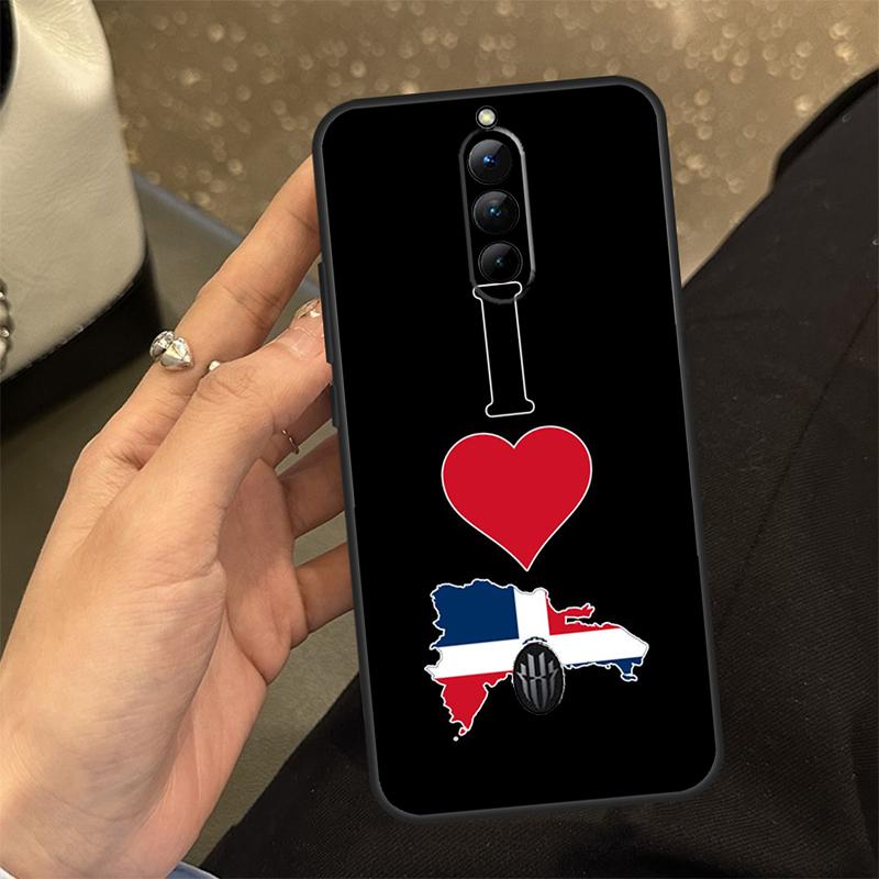 Dominican Republic Flag Case For ZTE Nubia RedMagic 10 Air 6 7 6S 7S Pro RedMagic 10S 9S 8S 8 9 10 11 Pro Plus Cover