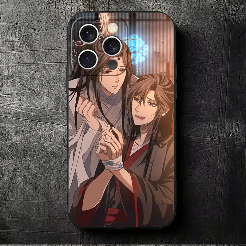 Mo Dao Zu Shi Anime Soft Phone Case for iPhone 16 16E 17 Air 15 Pro Max 14 Plus 13 Mini 11 12 7 Black Cover Back Shell
