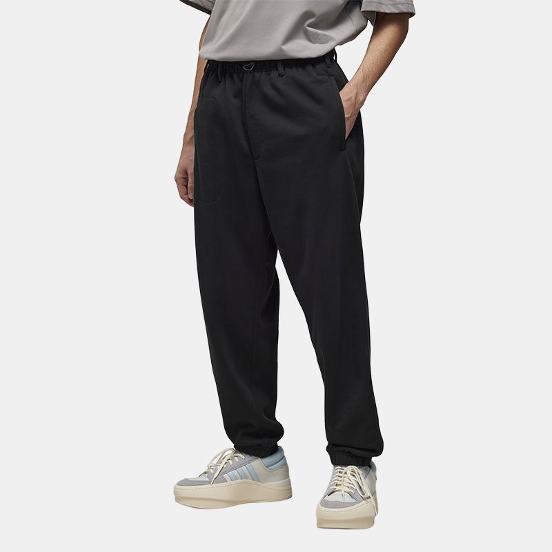 Y-3 Ft Tp Solid Color Sports Jogger Pants Men Bottoms Black IN8719