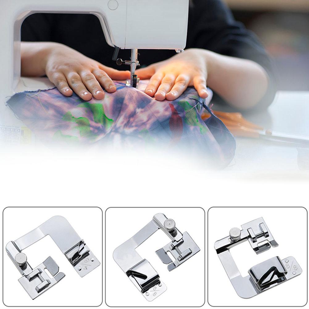Buy online here Domestic Sewing Machine Foot Presser Rolled Hem Feet