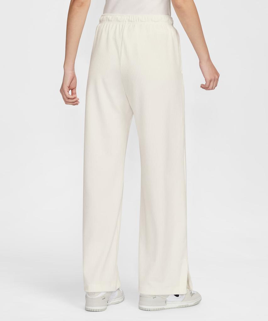 NIKE Sportswear Velour High-Waisted Wide-Leg Pants W - Sale: Fossil Stone / Hv5036-133