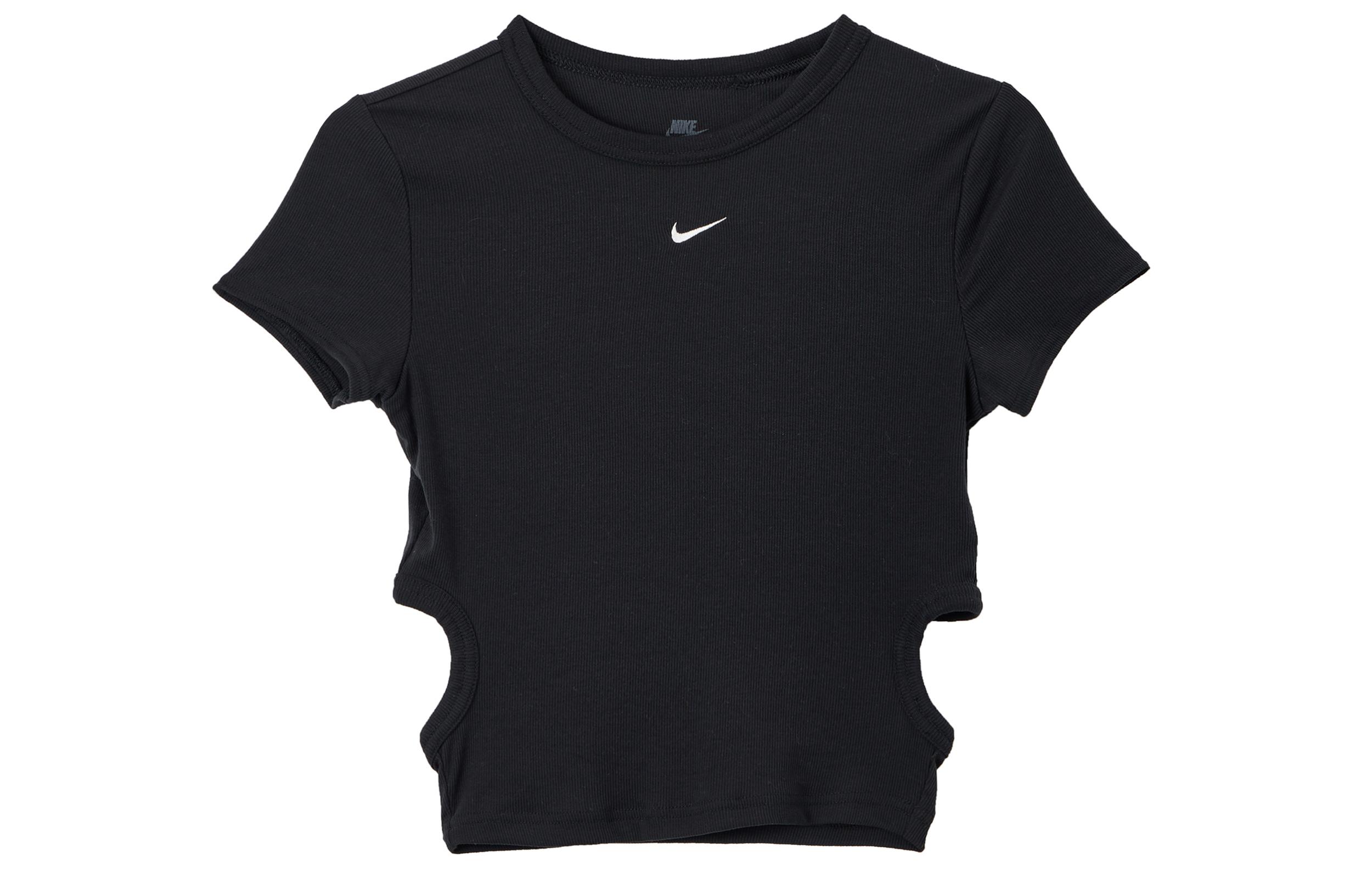 Nike Sportswear T Shirt Women s Black/Sail White HJ0720-010 M
